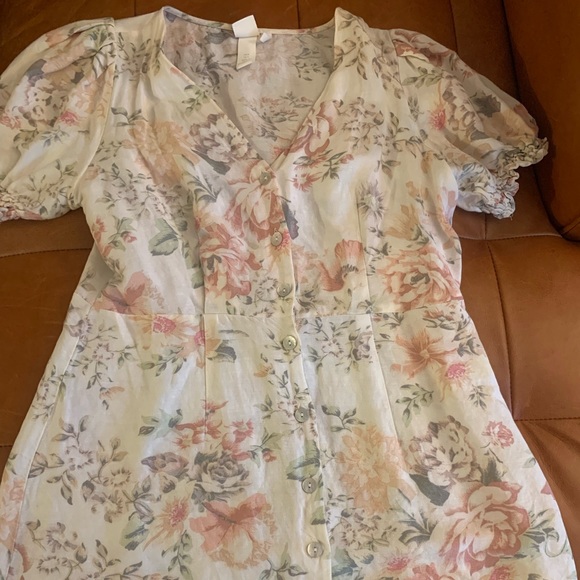 H&m puff sleeve dress - Picture 2 of 4